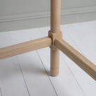 Strong Base of Scribble Desk, Oiled Oak