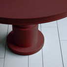 Berry Red Raconteur Dining Table from NiX by Nicola Harding & Co.