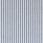  Ticking Cotton Stripe Chocolate and Navy, Swatch - Nicola Harding 