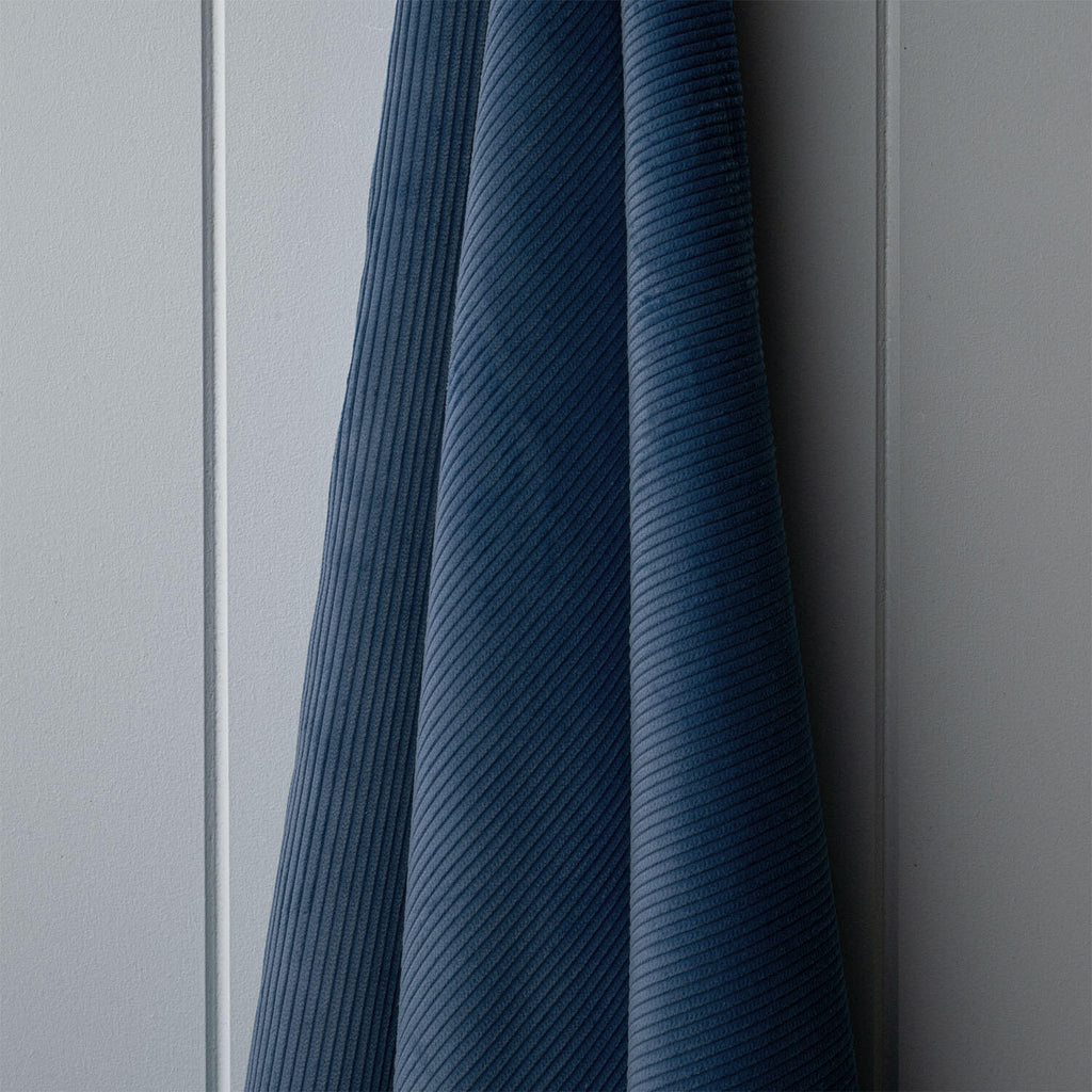  Heavy-weight Cotton, Classic Corduroy Twilight Blue 