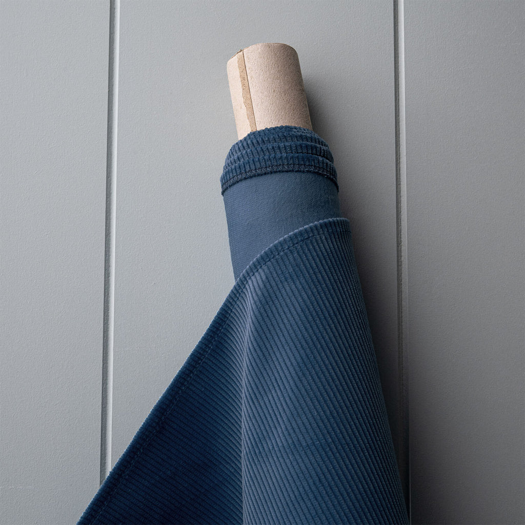  Heavy-weight Cotton, Classic Corduroy Twilight Blue 