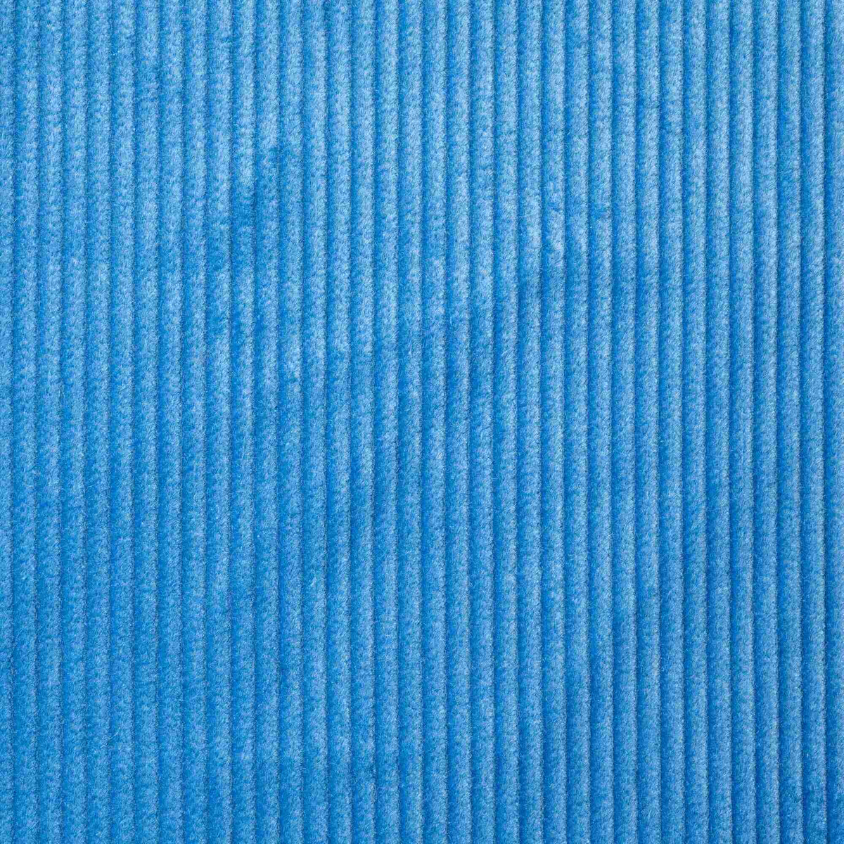 Detailed texture of the Harbour Blue corduroy