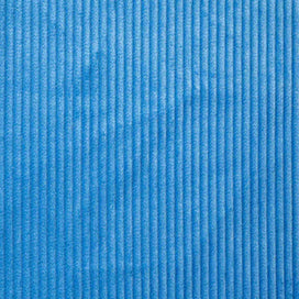 Detailed texture of the Harbour Blue corduroy