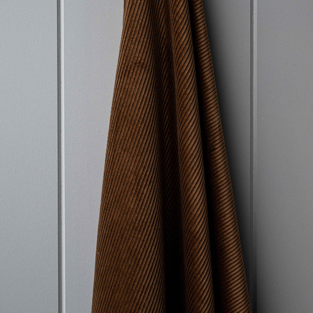  Heavy-weight Organic Cotton, Classic Corduroy Tobacco, Hanging 