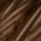 Close-up texture of the durable Tobacco corduroy 