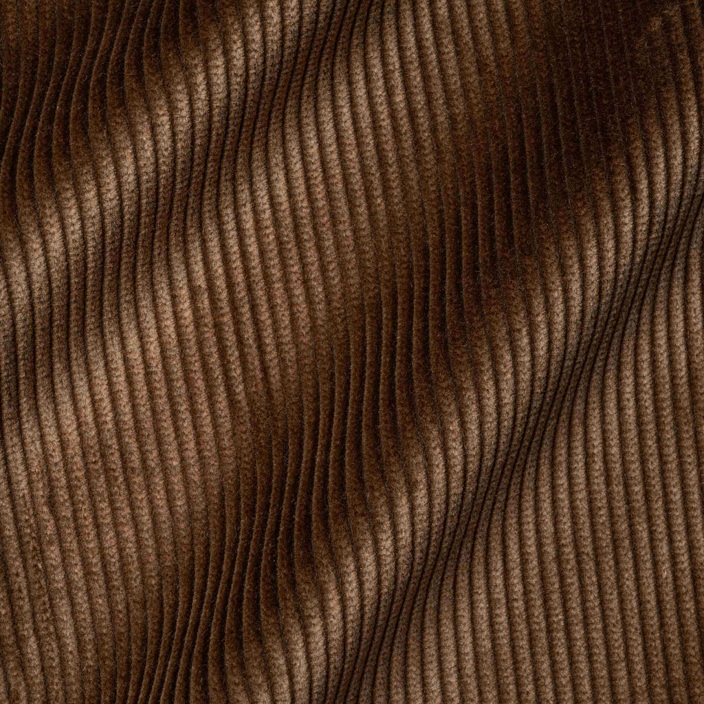  Close-up texture of the durable Tobacco corduroy  