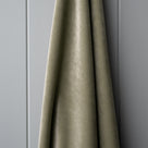 Velvet Green Tea fabric drape close-up