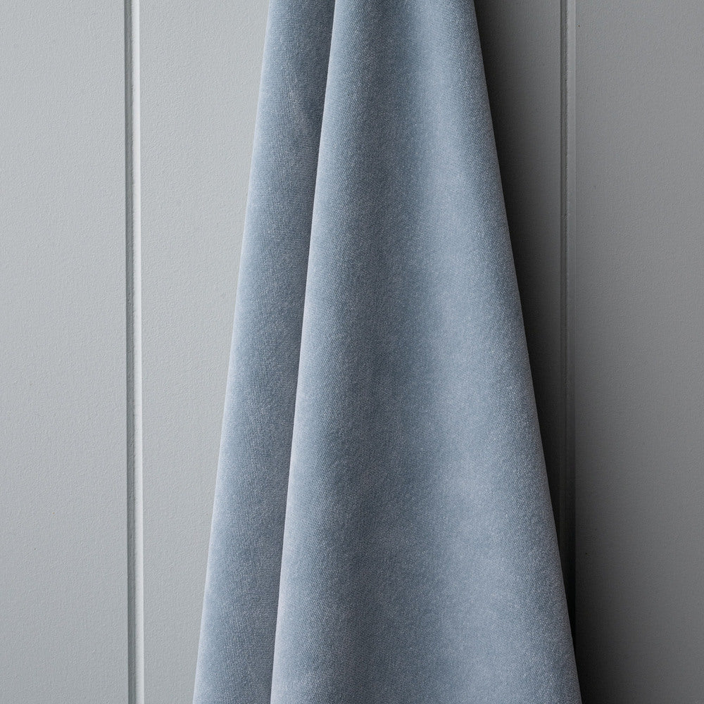 Draped Intelligent Velvet Mineral fabric close-up