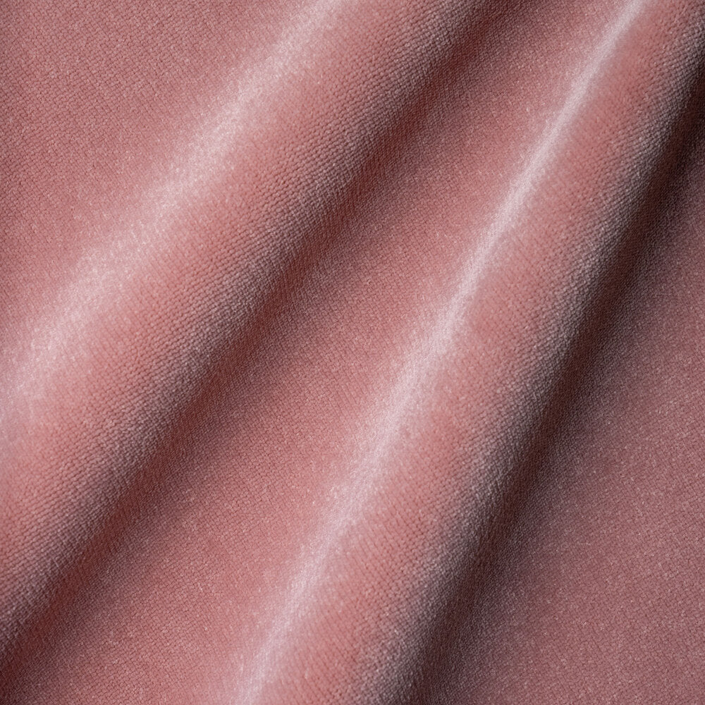 Detailed closeup view of Intelligent Velvet in Rose by Nicola Harding.