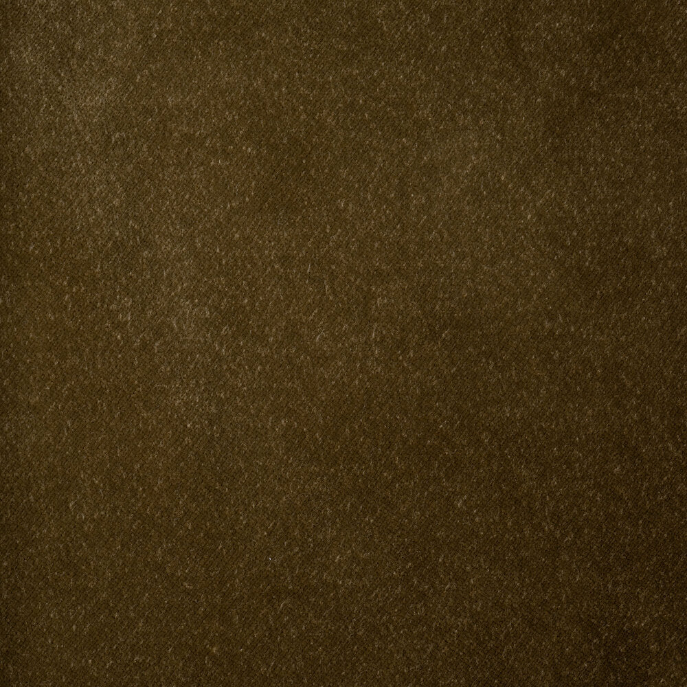 Top-down view of Sepia Intelligent Velvet upholstery fabric by Nix.