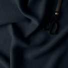 Laidback Linen, Midnight, Fabric With Scissor - Nicola Harding