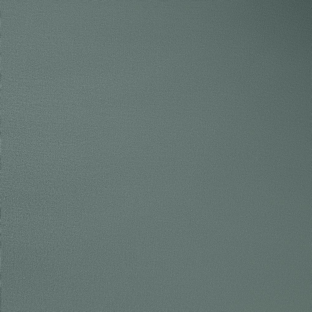 Nicola Harding traditional sea teal green linen fabric swatch detail shot.