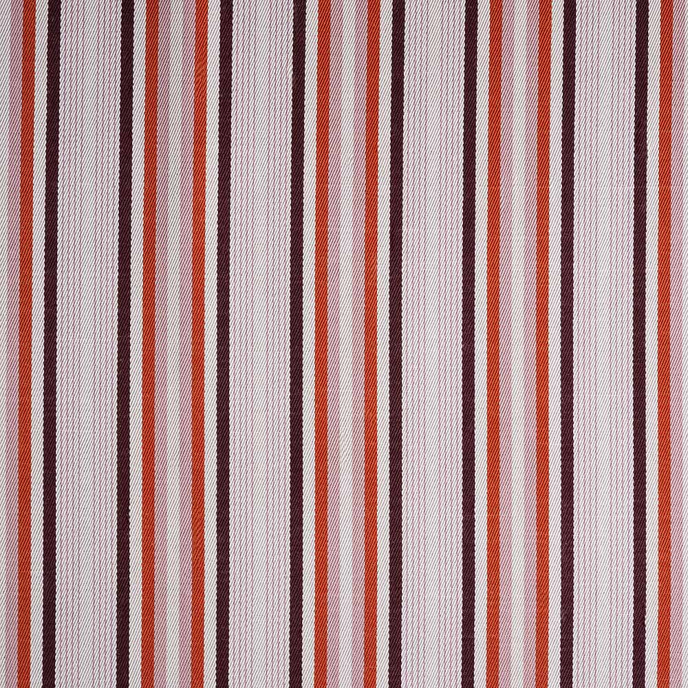  Flat-lay of Berry Slow Lane cotton linen fabric by Nix. 