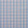 Texture closeup of Square Deal Cotton, Blue Brown