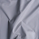 Mid-weight Organic Cotton, Ticking Aqua Brown, Fabric - NiX