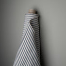 Blue Brown Ticking Cotton Fabric Roll