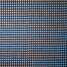 Mid-weight Organic Cotton, Well Plaid Blue Brown Fabric - By NiX