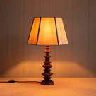 Good Turn Wooden Table Lamp Base in Smoky Oak