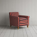 image of Idler Armchair in Regatta Cotton, Flame