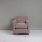Idler Armchair in Laidback Linen Heather Front View - By NiX