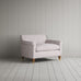 image of Idler Love Seat in Ticking Cotton, Berry