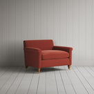 Idler Love Seat in Intelligent Velvet Sienna
