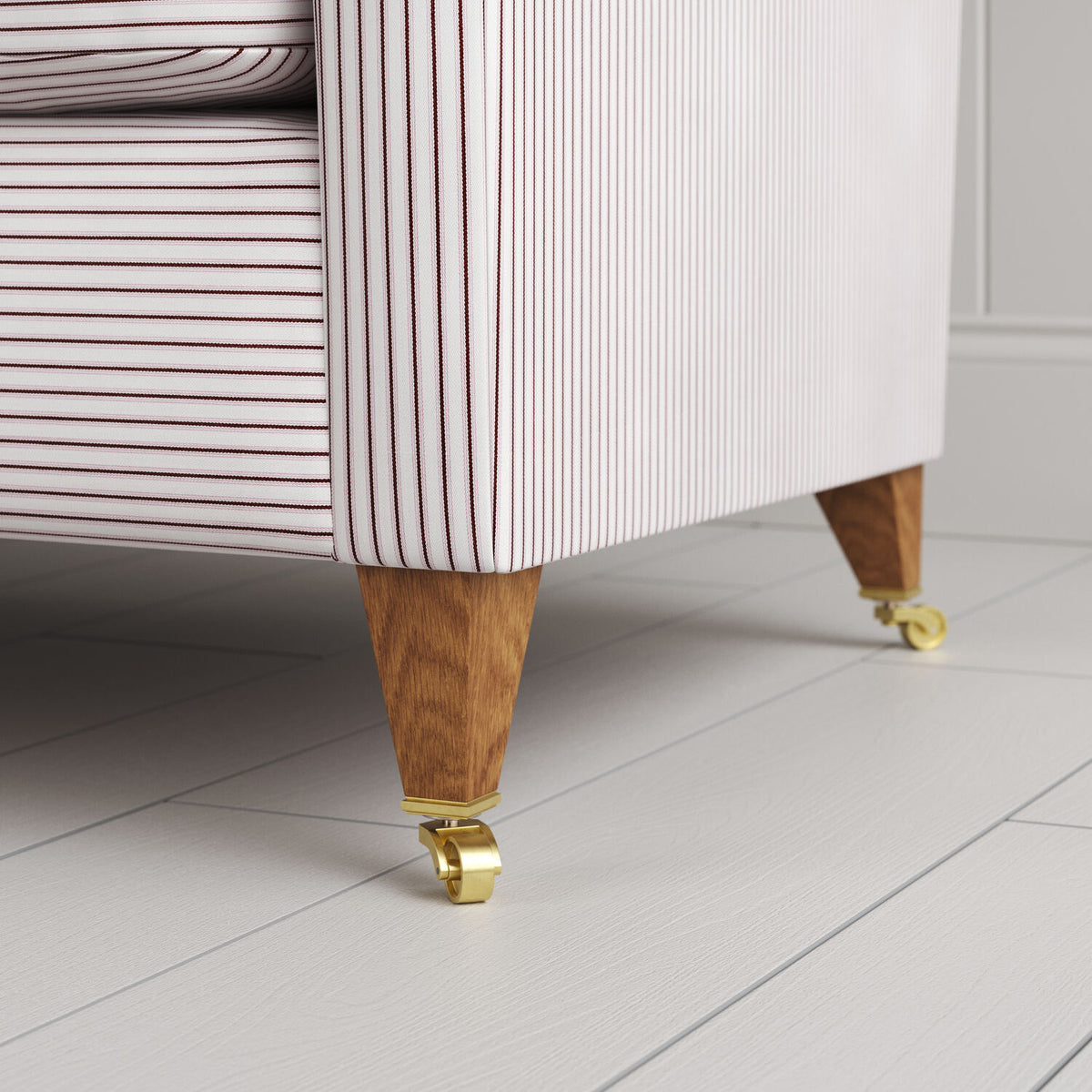 Design Details of tapered legs with  caster wheels by NiX