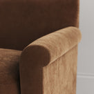 Arm detail of the Idler 3 seater sofa in Classic Corduroy Tobacco