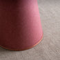  Bright Spark Tall Tapered Lamp Shade in Burgundy, Design Closeup - Nicola Harding 