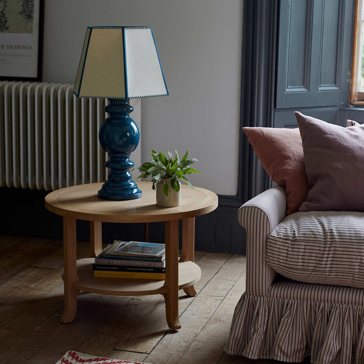 Townhouse Hexagonal Lamp Shade White - Nicola Harding