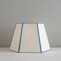  Townhouse Hexagonal Lamp Shade White - Nicola Harding 
