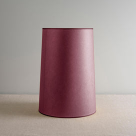 Tall Straight Empire Burgundy Lamp Shade - By NiX