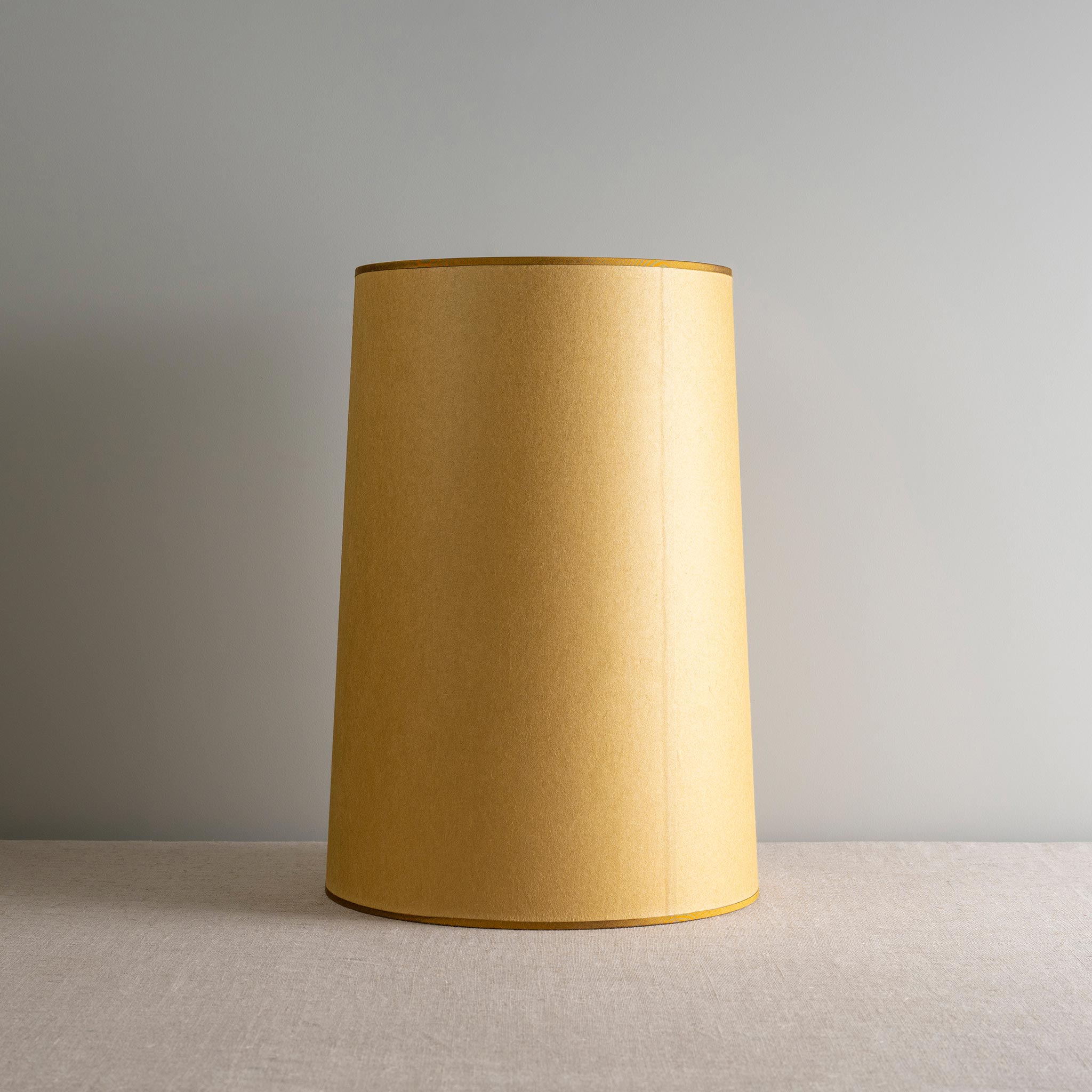  Whimsical Tall Straight Empire Lamp Shade Mustard - Nicola Harding 