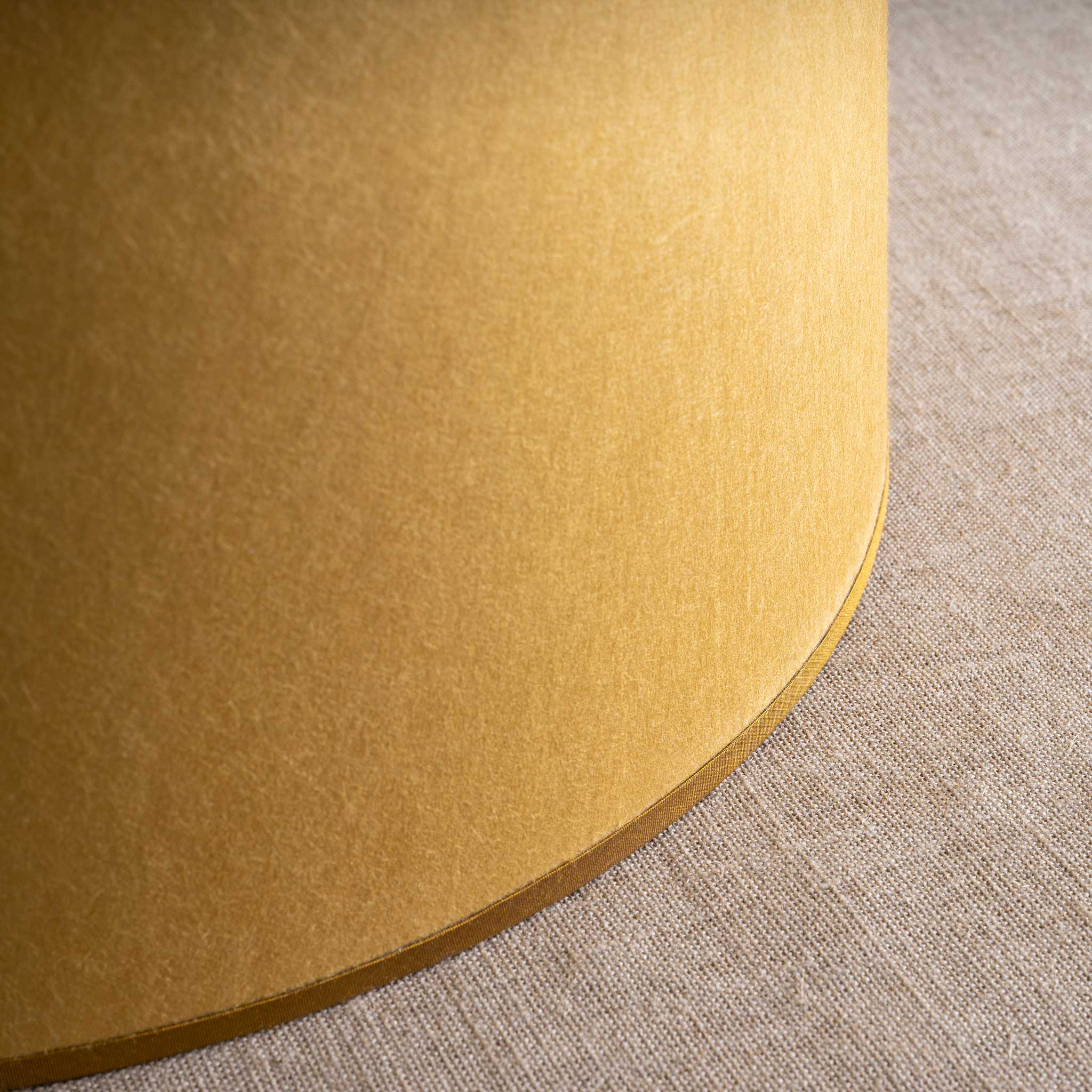  Whimsical Tall Straight Empire Lamp Shade Mustard - Nicola Harding 