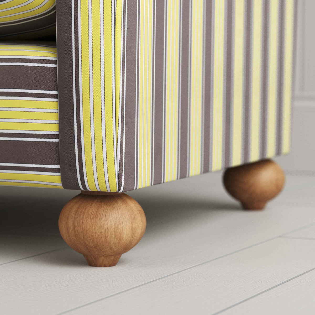 Round Wooden Feet