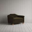 Dolittle Love Seat in Intelligent Velvet Seaweed