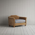 image of Dolittle Love Seat in Classic Corduroy Stone Beige Frame and Regatta Blue Seat