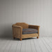 image of Dolittle Love Seat in Classic Corduroy Stone Beige Frame and Regatta Charcoal Seat