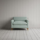 Front View of Idler Love Seat in Laidback Linen Sky