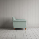 Side View of Idler Love Seat in Laidback Linen Sky