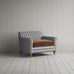 image of Idler Love Seat in Regatta Blue Frame and Classic Corduroy Tobacco Seat