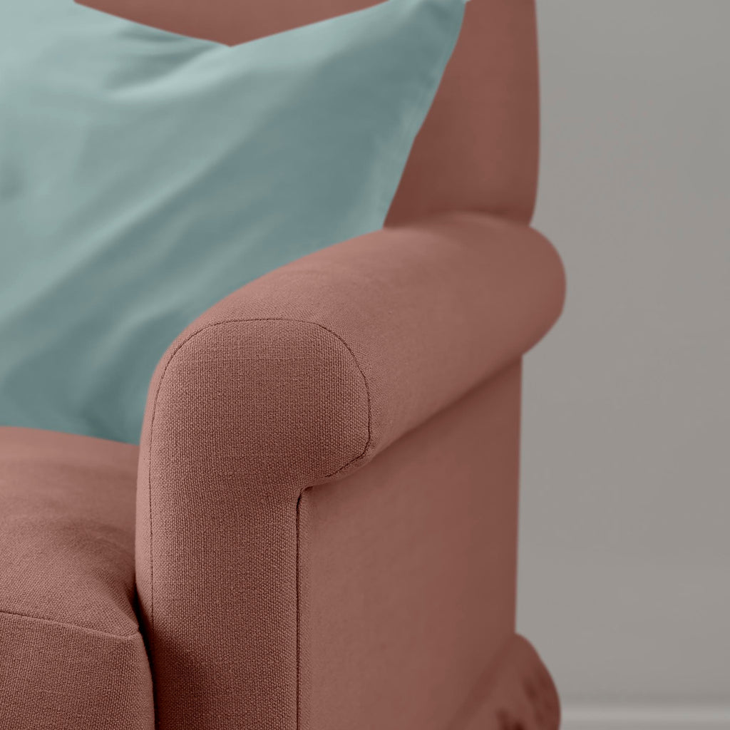  Arm Closeup details styled with NiX special cushions, curtain call love seat by NiX 