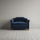 Love Seat in Classic Corduroy Dark Blue
