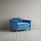 Dolittle Love Seat in Classic Corduroy Harbour Blue - NiX By Nicola Harding & Co.