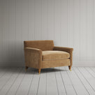 Idler Love Seat in Classic Corduroy Stone Beige - NiX By Nicola Harding & Co.
