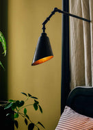Limelight Waxed Brass Wall Light