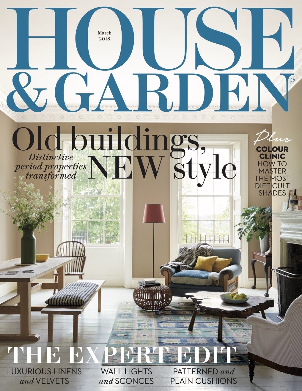 Old buildings NEW style "House & Garden" Cover