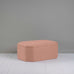 image of Hither Hexagonal Storage Ottoman in Laidback Linen Roseberry