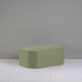 image of Hither Hexagonal Ottoman in Laidback Linen Moss