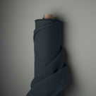 Hither Hexagonal Ottoman in Laidback Linen Midnight - Nicola Harding